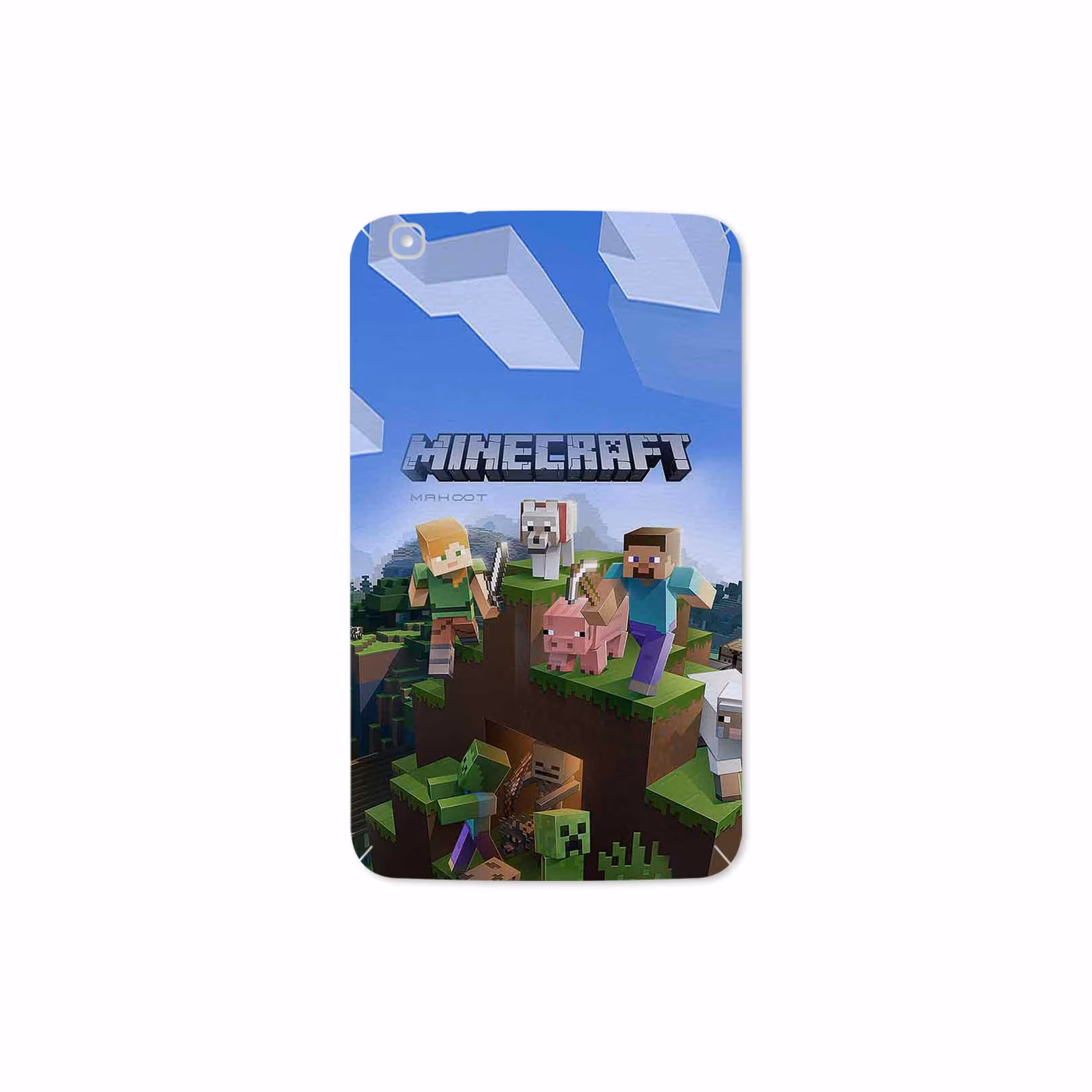 برچسب پوششی ماهوت مدل Minecraft-Game مناسب برای تبلت سامسونگ Galaxy Tab 3 8.0 2013 T310
