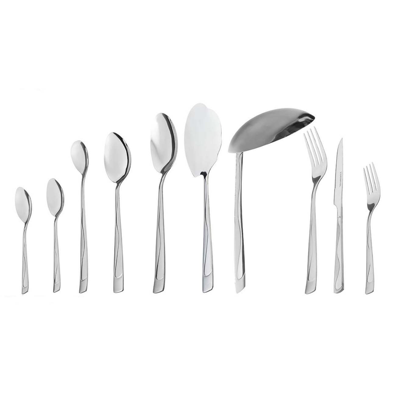 سرویس قاشق و چنگال 152 پارچه کد 010