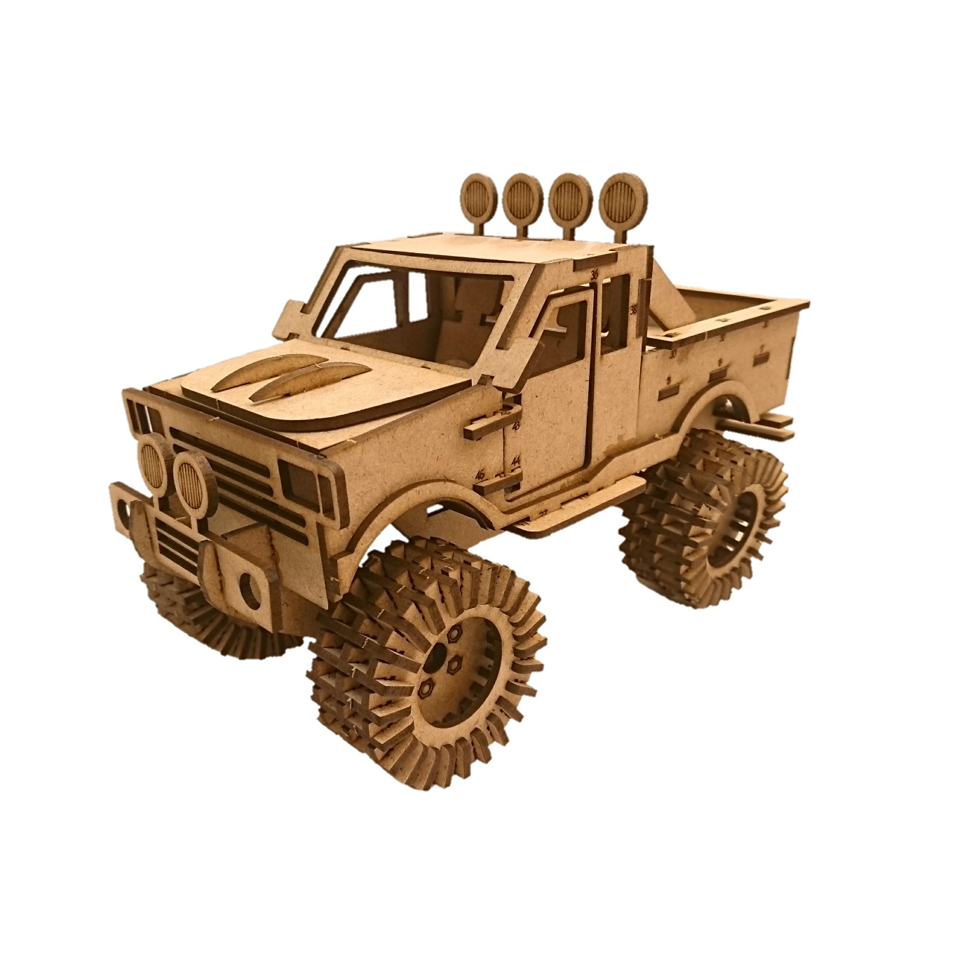 ساختنی مدل ماشین پیکاپ آفرود