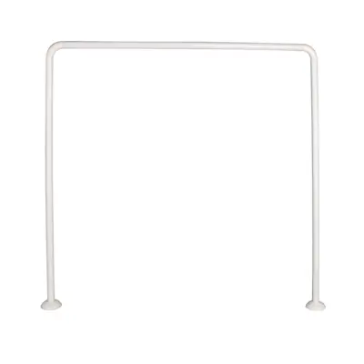  میله پرده حمام پیسو مدل U-AL سایز 90x90 سانتی متر