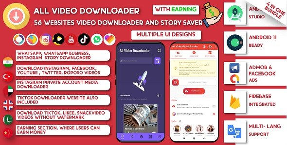 دانلود اپلیکیشن All Video Downloader &amp; Story Saver