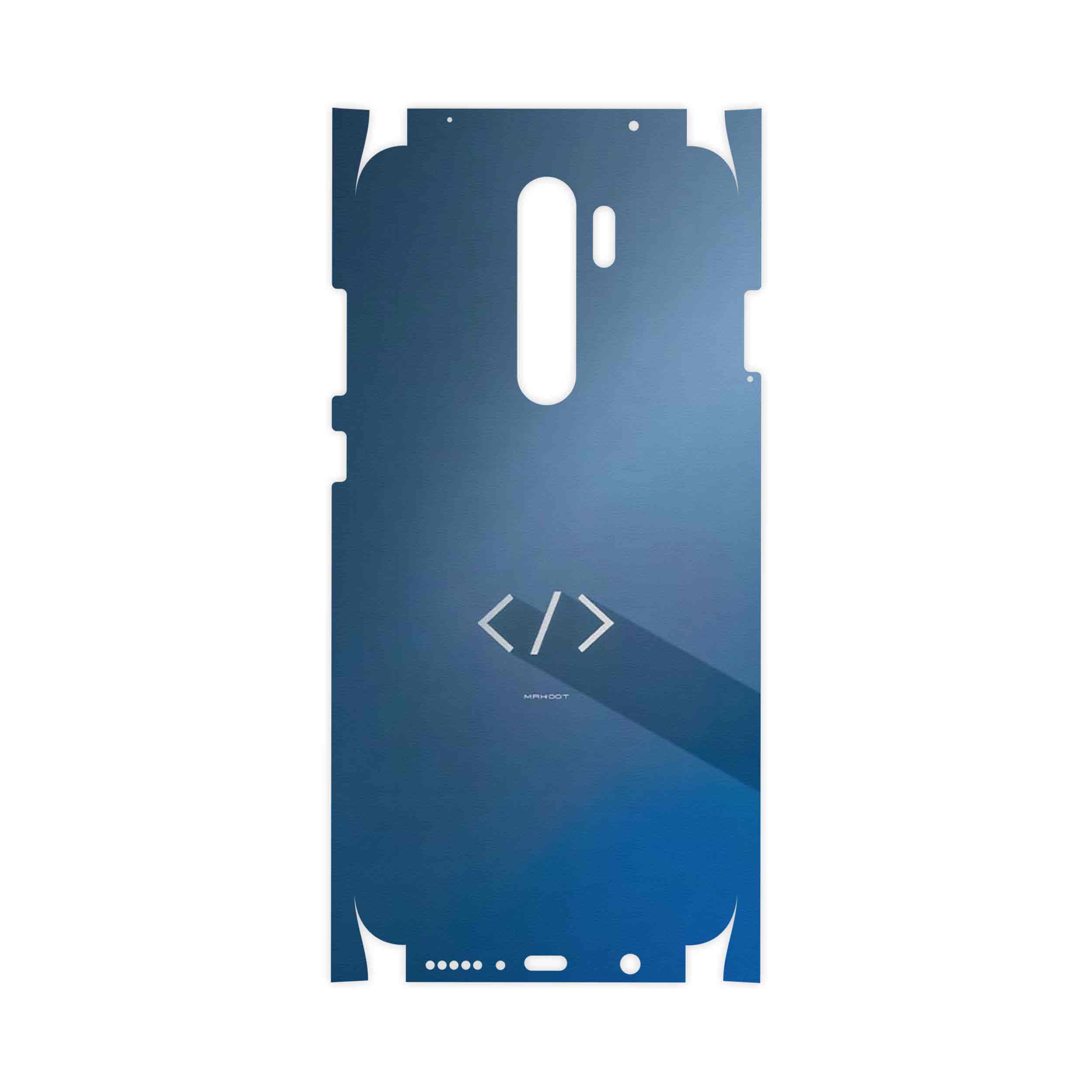 برچسب پوششی ماهوت مدل Minimal Coding icon-FullSkin مناسب برای گوشی موبایل شیائومی Redmi Note 8 Pro