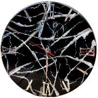 ساعت دیواری رزینی مدل W004