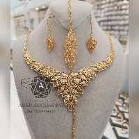 بدلیجات سرویس تمام برنجی آب طلای 18 عیار