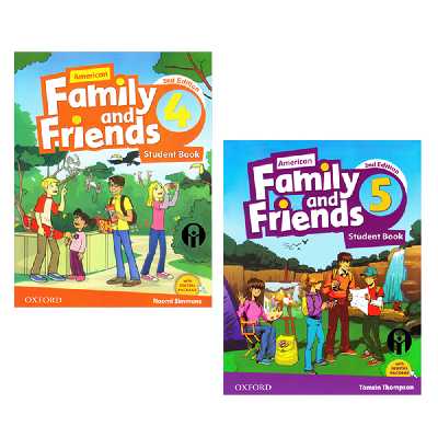 کتاب Family And Friends Second Edition اثر Naomi Simmons And Tamzin Thompson انتشارات الوندپویان 2 جلدی