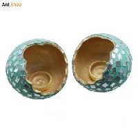 جا شمعی آینه کاری شده