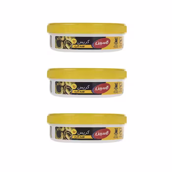 گریس کاسپین مدل Multipurpose وزن 125 گرم بسته سه عددی