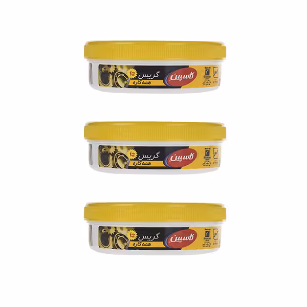 گریس کاسپین مدل Multipurpose وزن 125 گرم بسته سه عددی