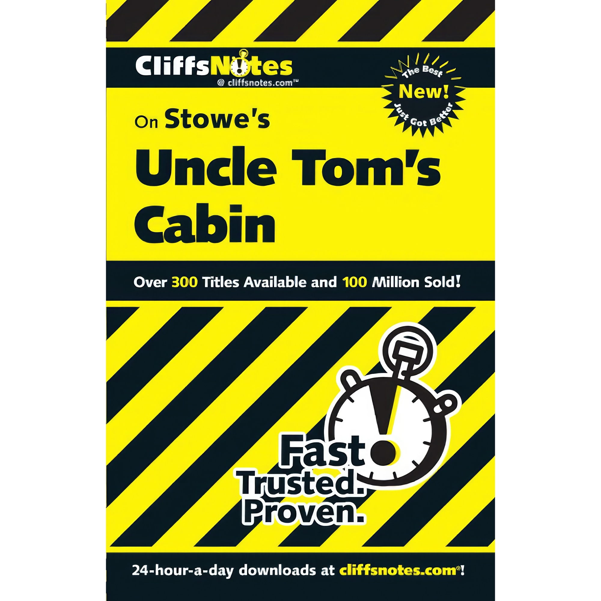 کتاب CliffsNotes on Stowes Uncle Toms Cabin اثر Mary Patterson Thornburg انتشارات CliffsNotes