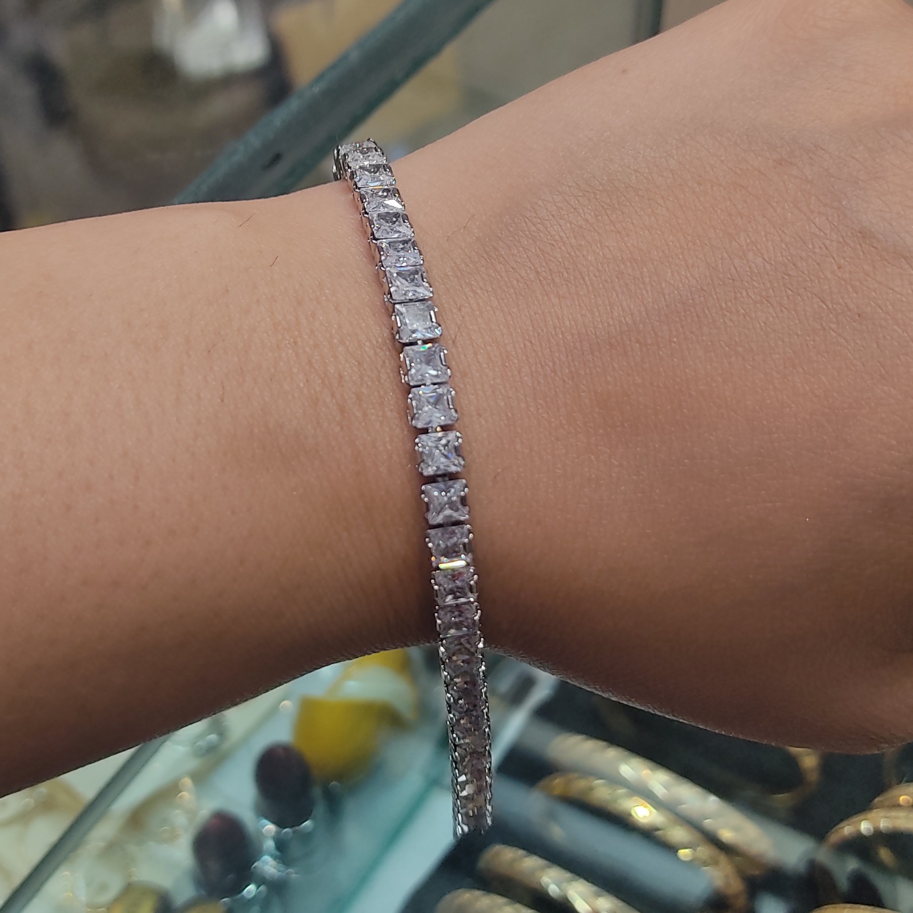 دستبند جواهراتی استیل 