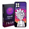 کاور گارد ایکس طرح Rick and Morty مدل Glass10099 مناسب برای گوشی موبایل سامسونگ Galaxy A12