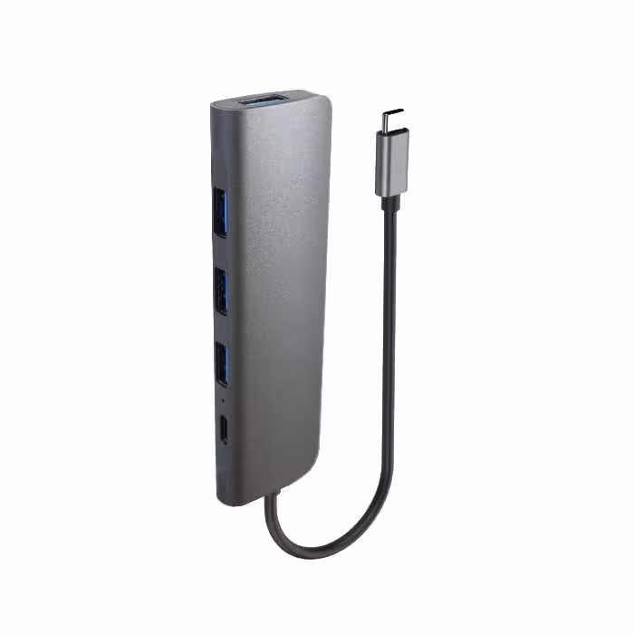 هاب 5 پورت Type-c کی نت مدل K-MFCMS305