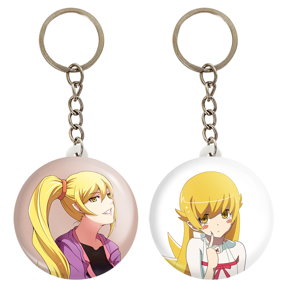 جاکلیدی خندالو مدل شینوبو اوشینو انیمه مونوگاتاری کد 1621616206 مجموعه 2 عددی