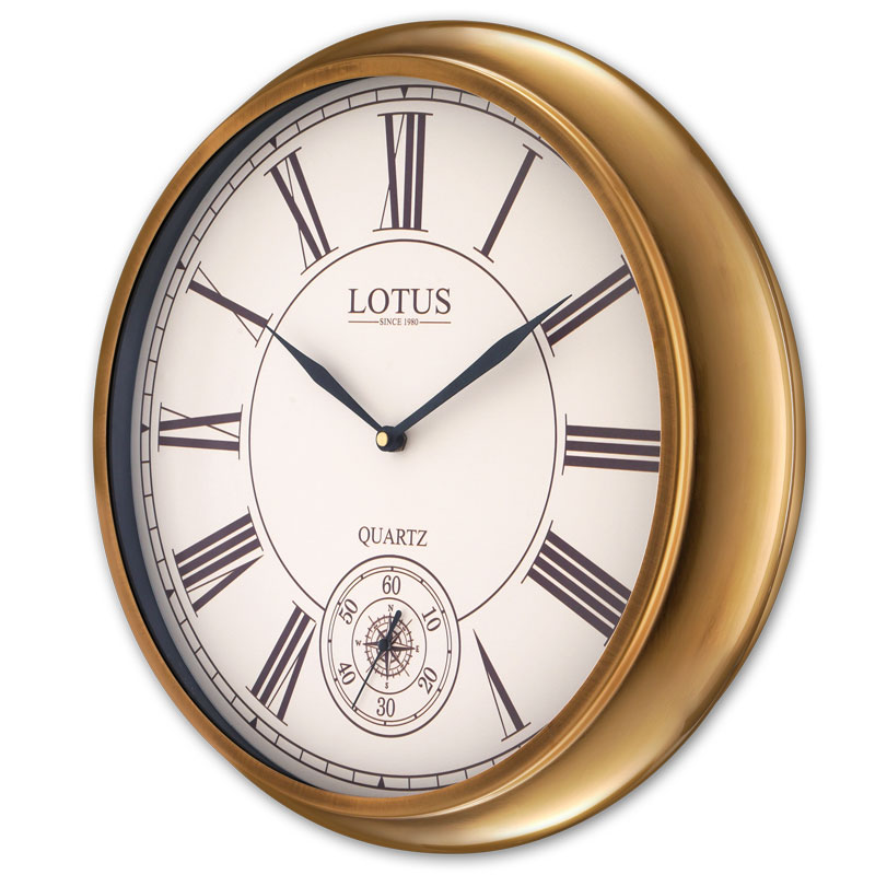 ساعت فلزی کارلو آنتیک لوتوس مدل CARLO کد M-20500-ANTIQUE