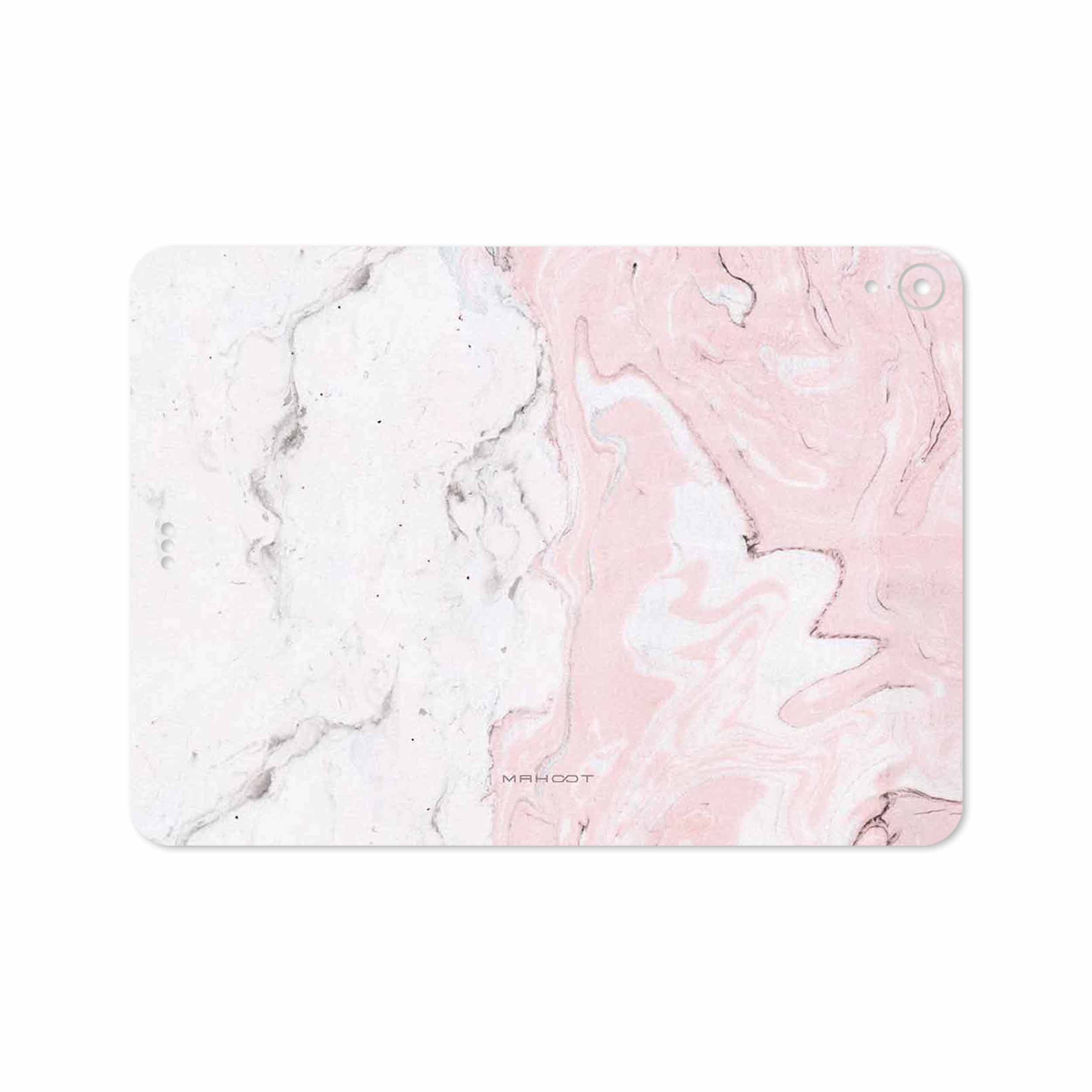 برچسب پوششی ماهوت مدل Blanco-Pink-Marble مناسب برای تبلت اپل iPad Pro 11 2018 A2013