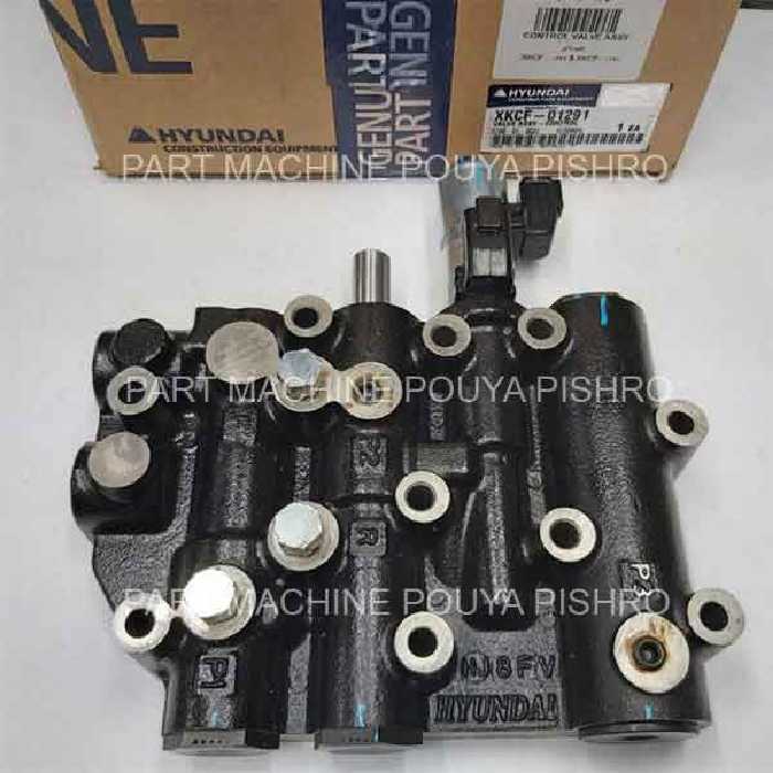 کنترل ولو گیربکس لیفتراک هیوندای همراه با شیر و سلونوئید