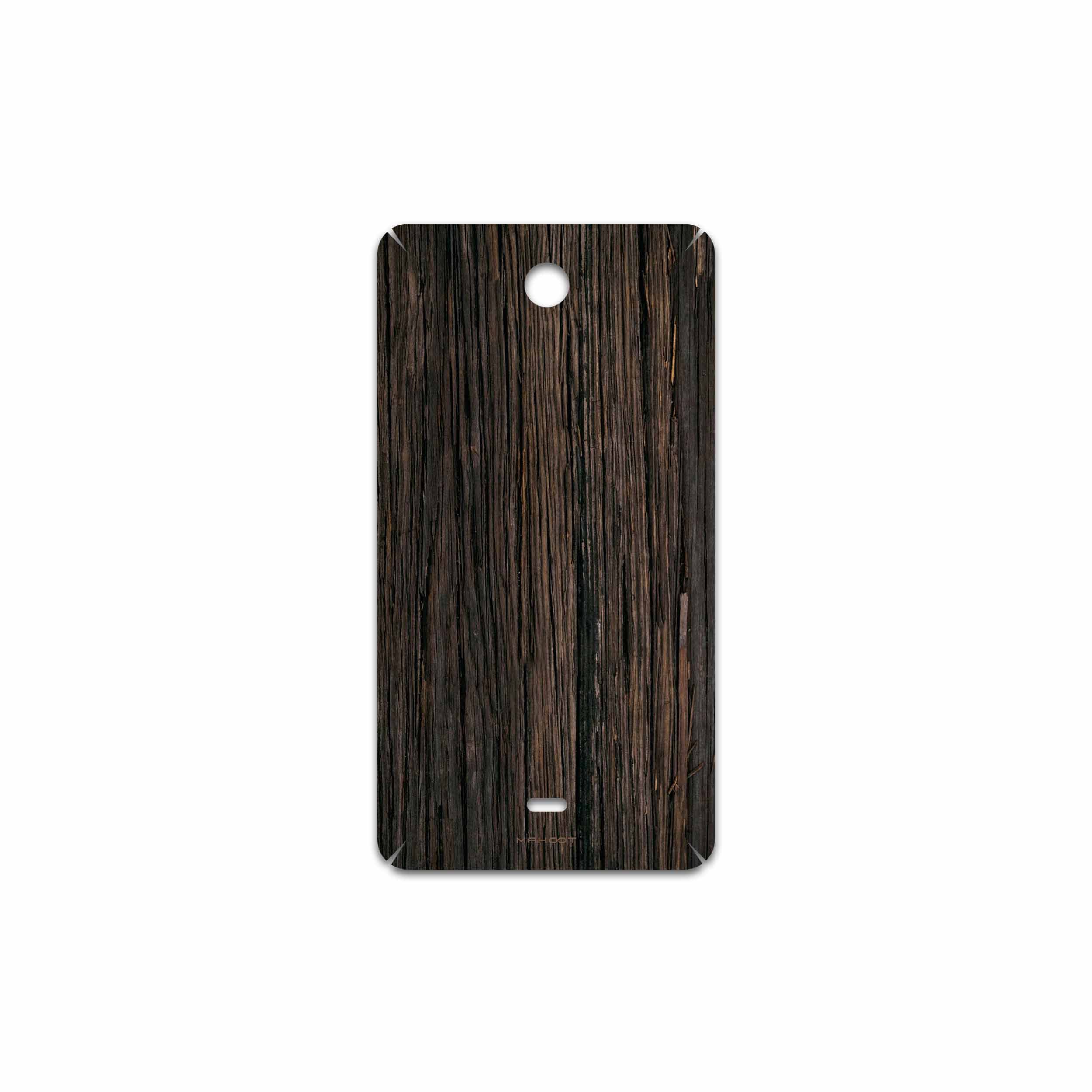 برچسب پوششی ماهوت مدل Burned Wood مناسب برای گوشی موبایل مایکروسافت Lumia 430