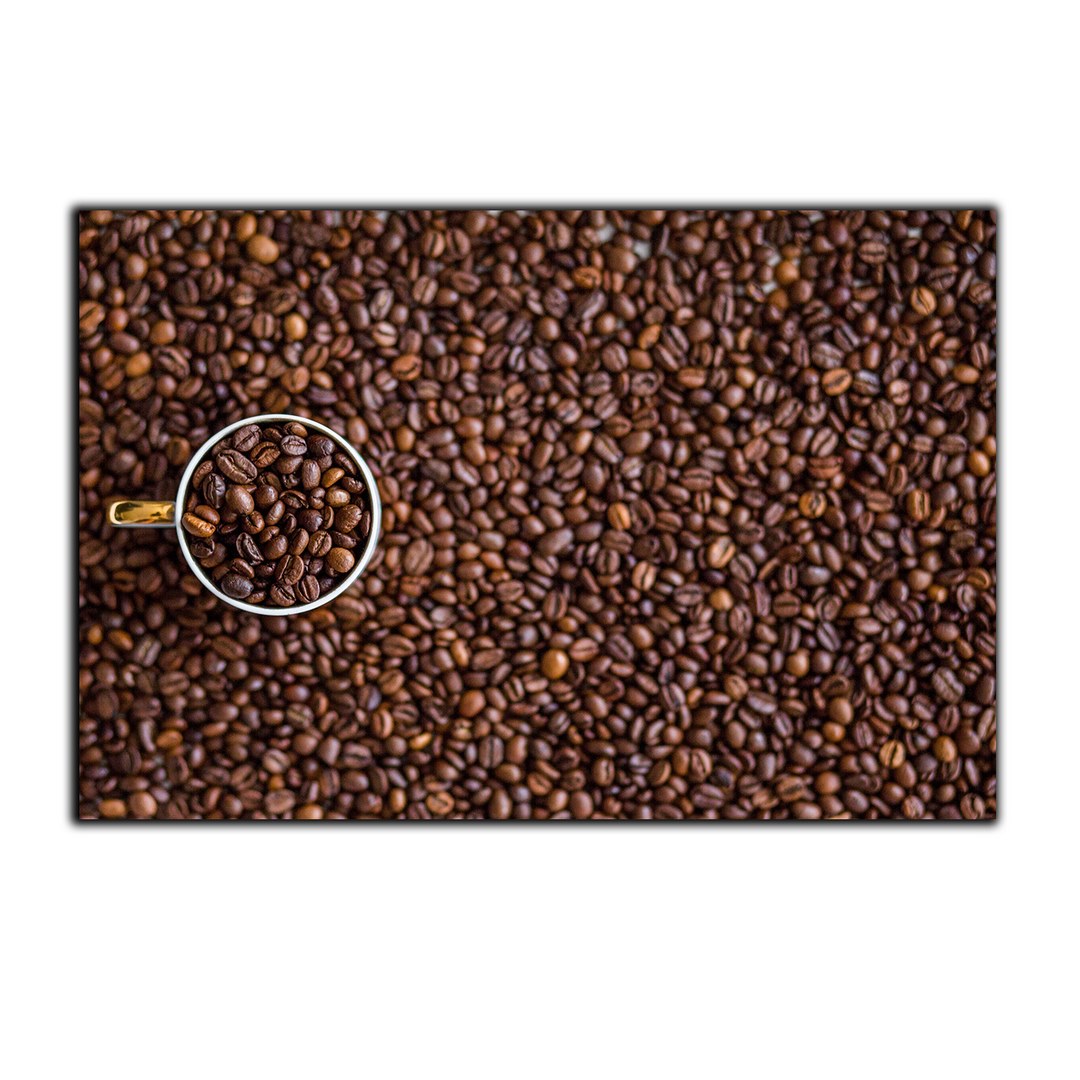 تابلو شاسی بکلیت طرح دانه قهوه و کافی مدل SH-S4414