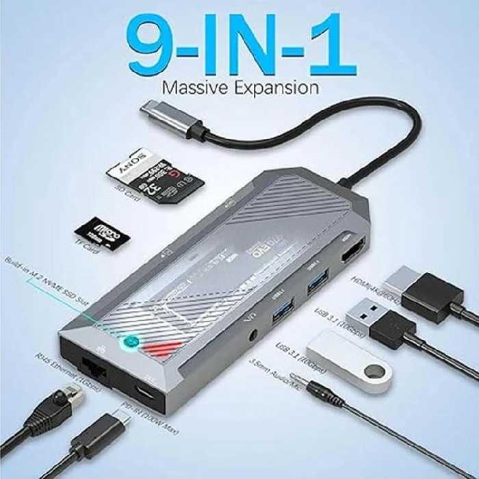 خرید هاب 9 پورت Redragon UCA-9 با بهترین قیمت