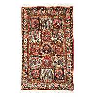 فرش دستبافت ذرع و نیم گالری نور کد H1434