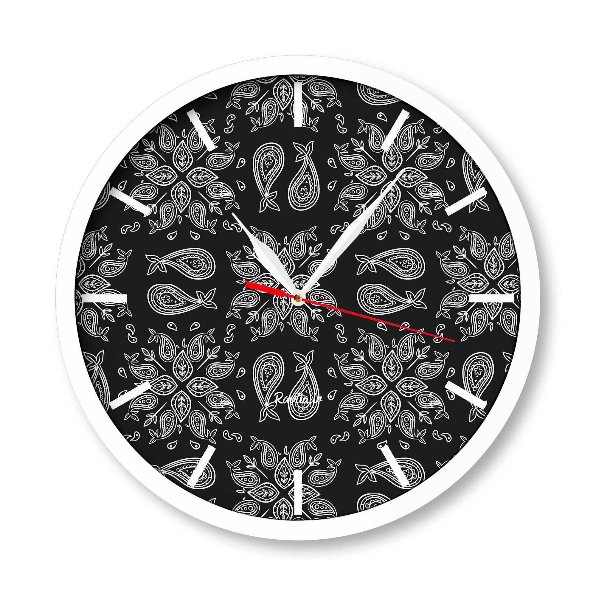 ساعت‌های دیواری راویتا طرح بته جقه 2167