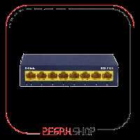 سوییچ شبکه 8 پورت گیگ برند D-Link مدل DGS-F108