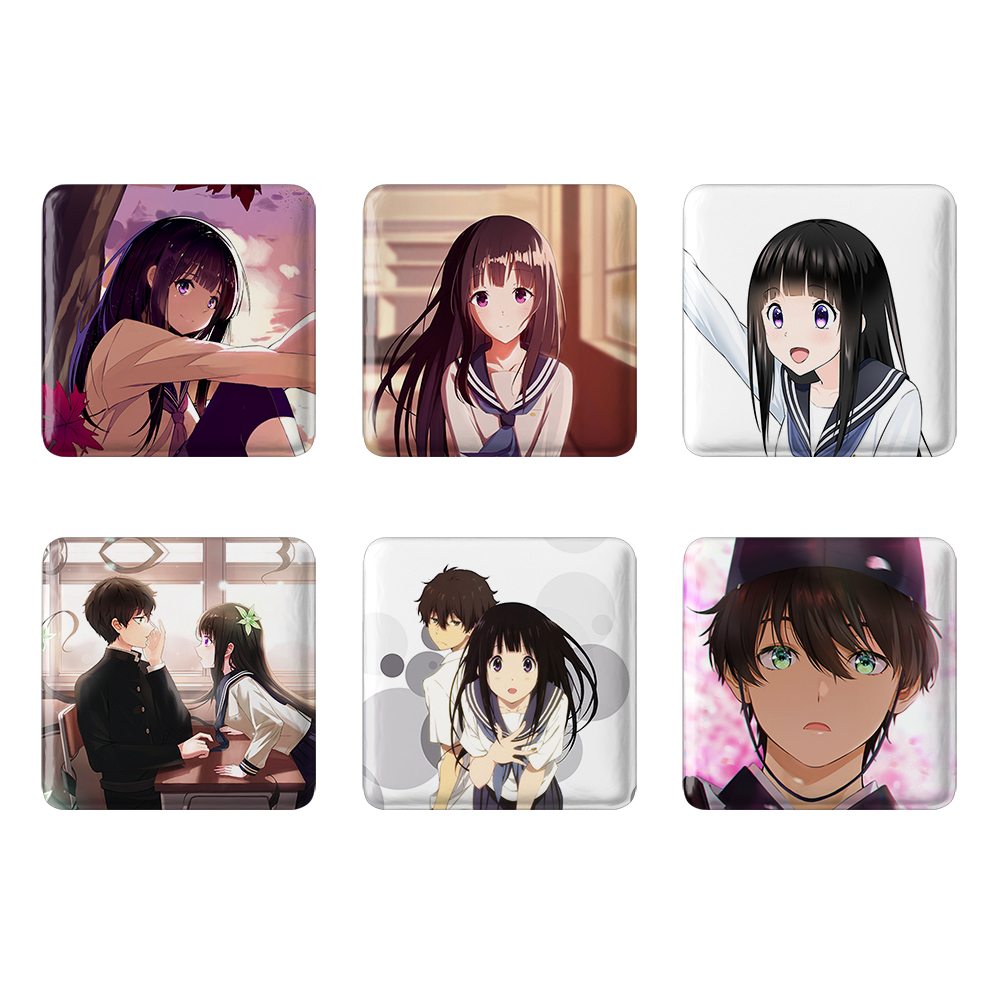 پیکسل خندالو مدل انیمه هیوکا Hyouka کد 926B مجموعه 6 عددی