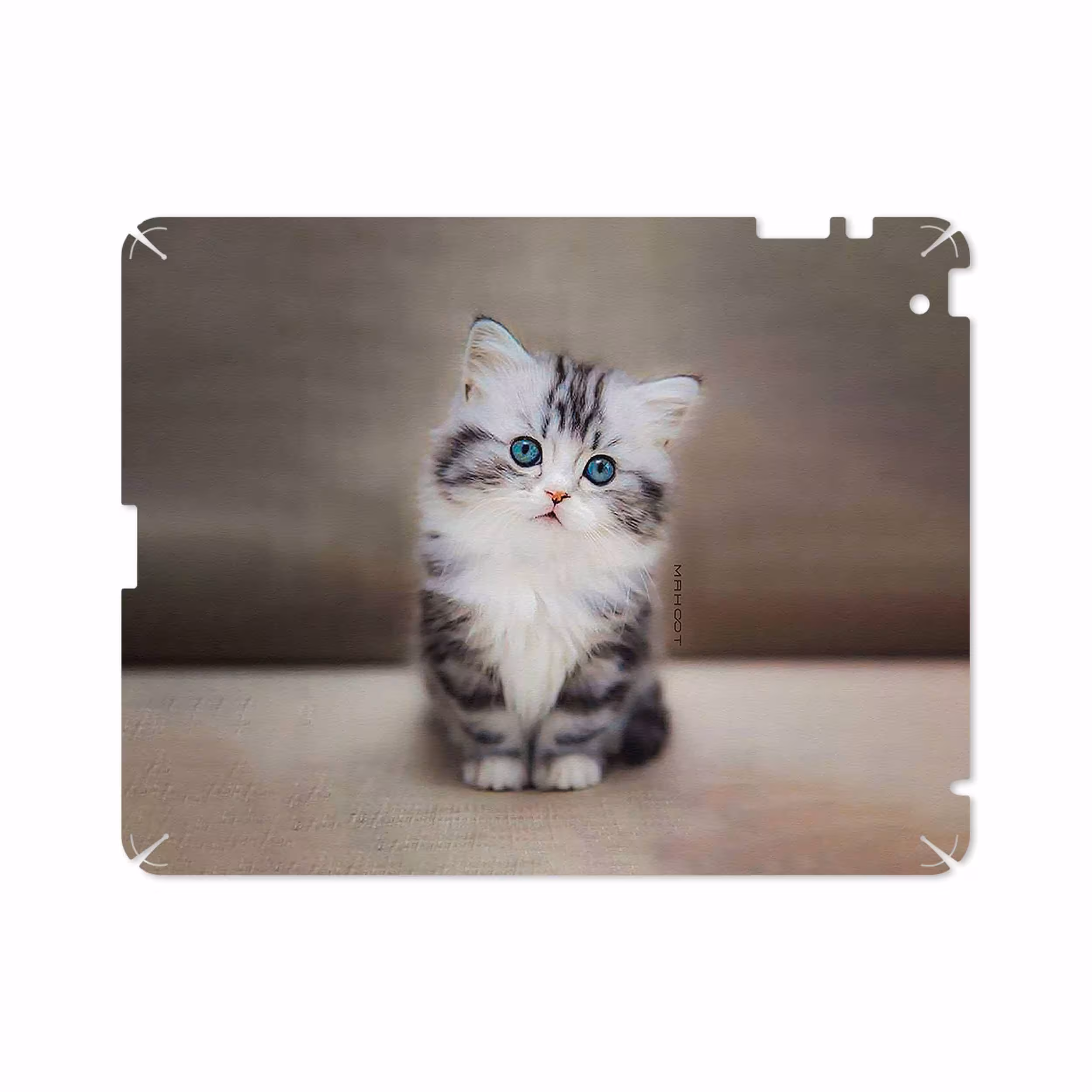 برچسب پوششی ماهوت مدل Cat-2 مناسب برای تبلت اپل iPad 2 2011 A1395