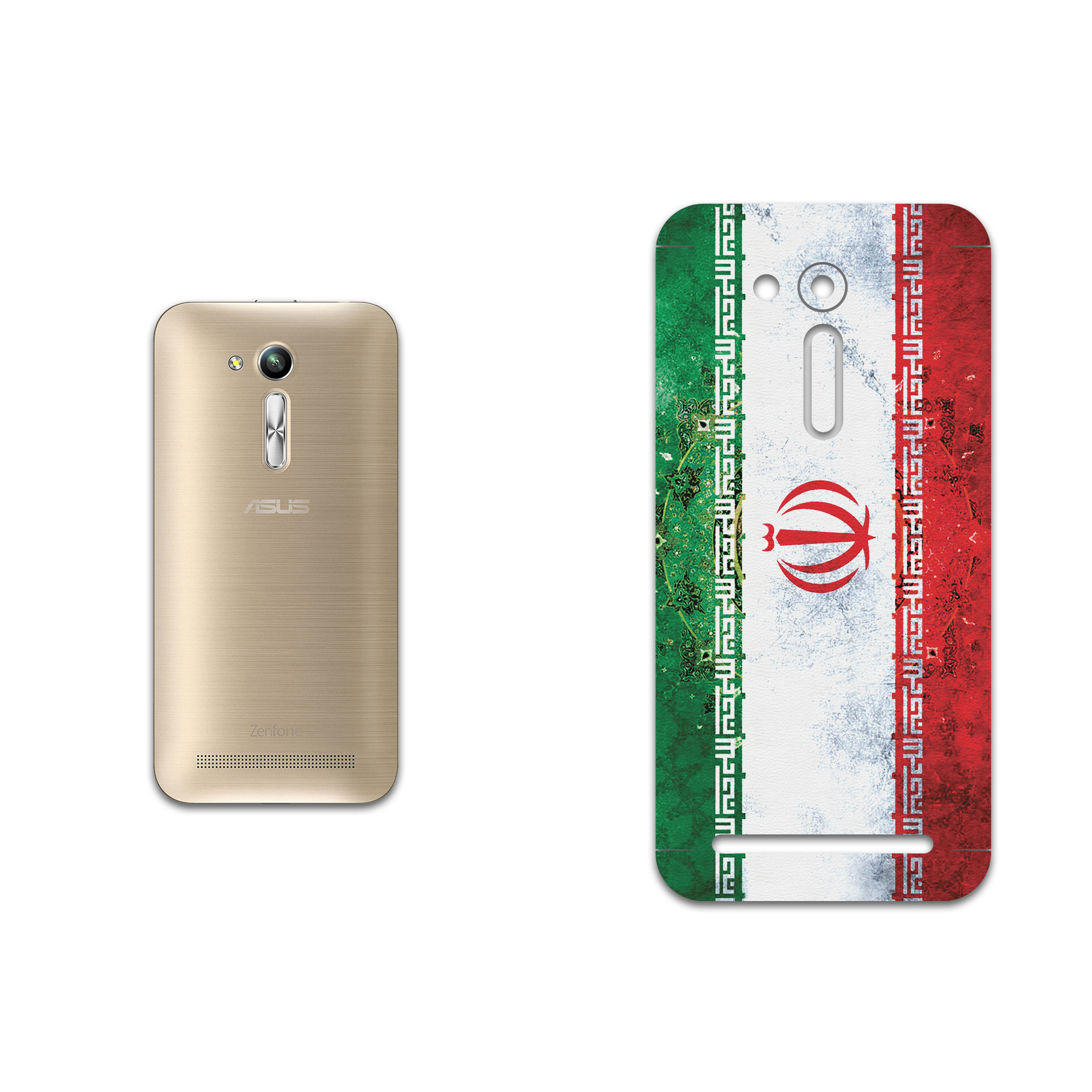 برچسب پوششی ماهوت مدل IRAN-Flag مناسب برای گوشی موبایل ایسوس Zenfone Go