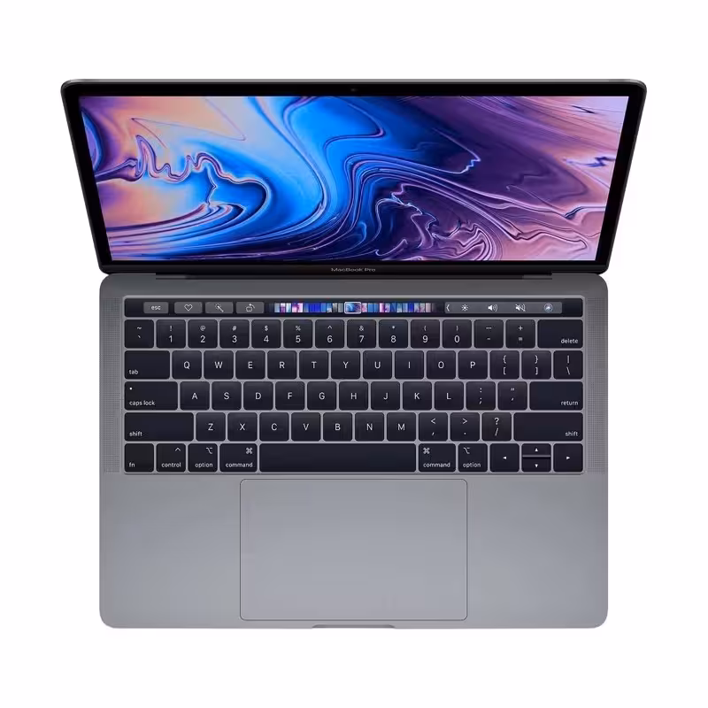 لپ تاپ 13 اینچی اپل مدل MacBook Pro MR9R2 2018 با تاچ بار و صفحه نمایش رتینا