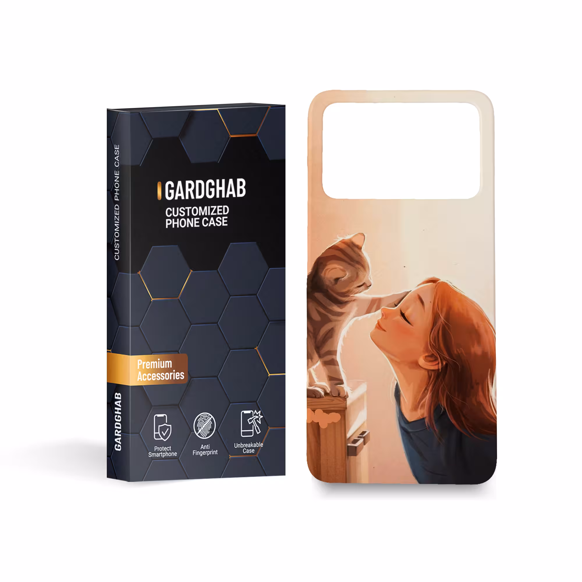 کاور گارد قاب مدل دخترانه مناسب برای گوشی موبایل شیایومی X4 pro