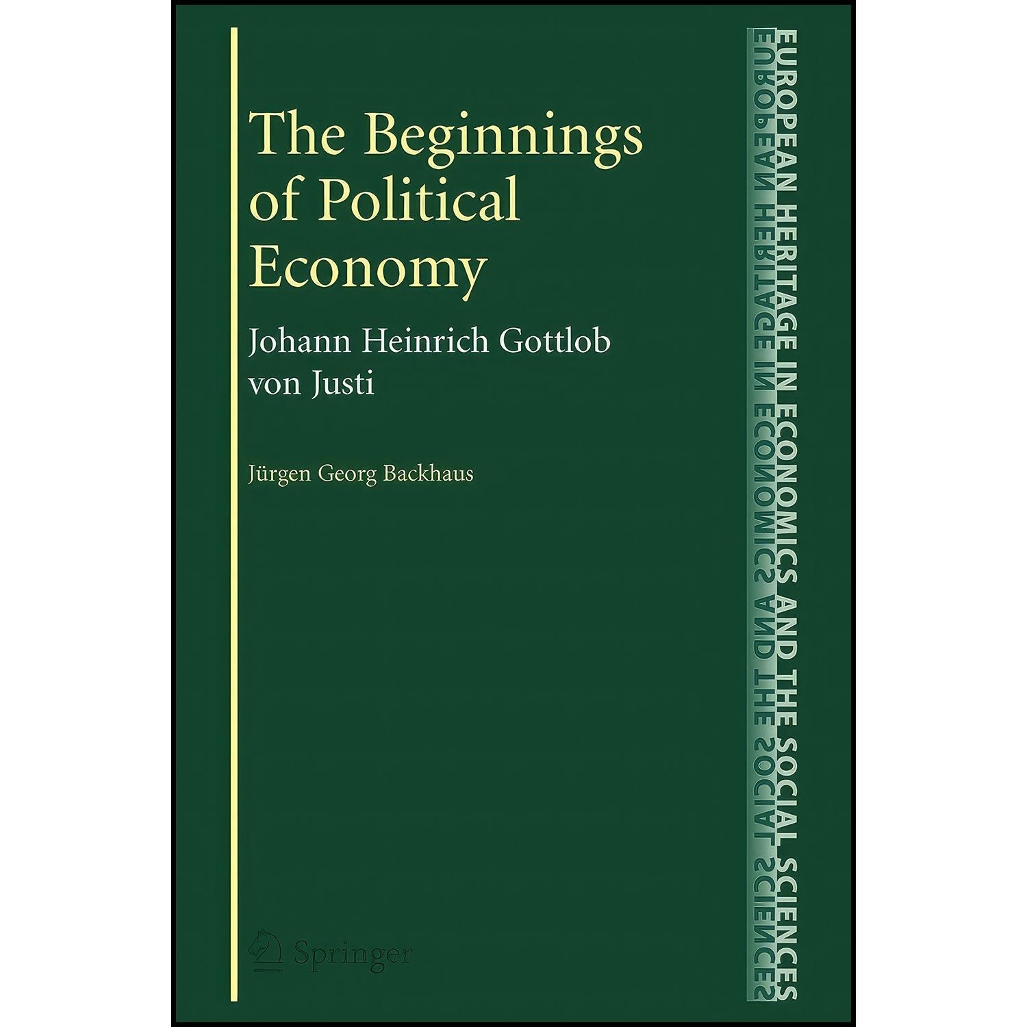 کتاب زبان اصلی The Beginnings of Political Economy اثر J uuml rgen Backhaus