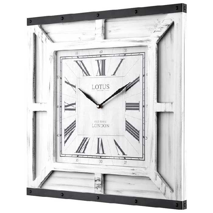 ساعت ديواری چوبی لوتوس کد محصول: W-9921-MILLERSBURG