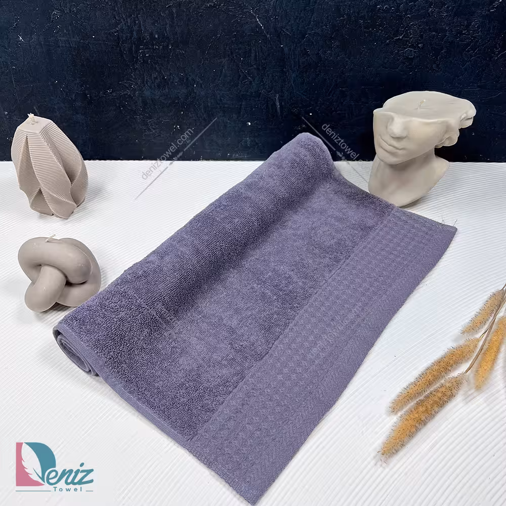 حوله دستی طرح هاروتس رنگ بنفش