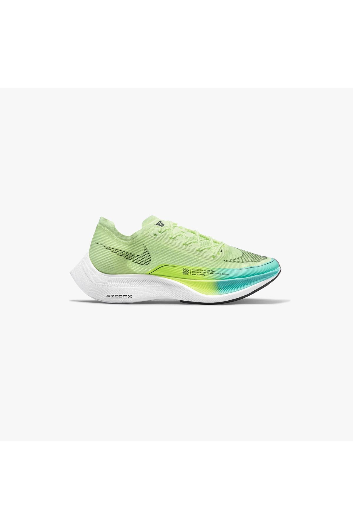 کفش دو و تمرین سبز زنانه كفش كتانى ورزشى دويدن مدل zoomx Nike