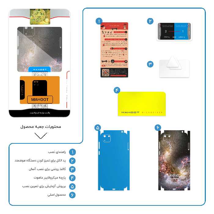 برچسب پوششی ماهوت مدل Universe-by-NASA-5-FullSkin مناسب برای گوشی موبایل هوآوی Y5P