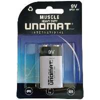 باتری کتابی 9 ولت یونومات UNOMAT