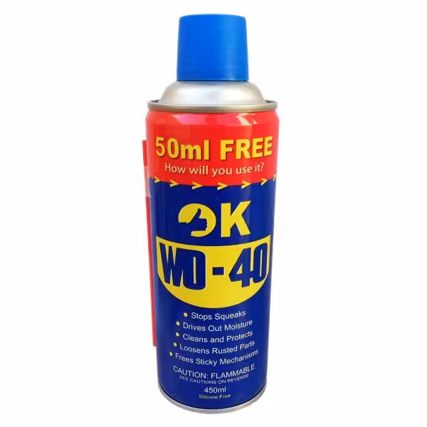 اسپری روان کننده اوکی مدل دبلیو دی فورتی روان کننده حجم 450 میلی لیتر بسته 2 عددی