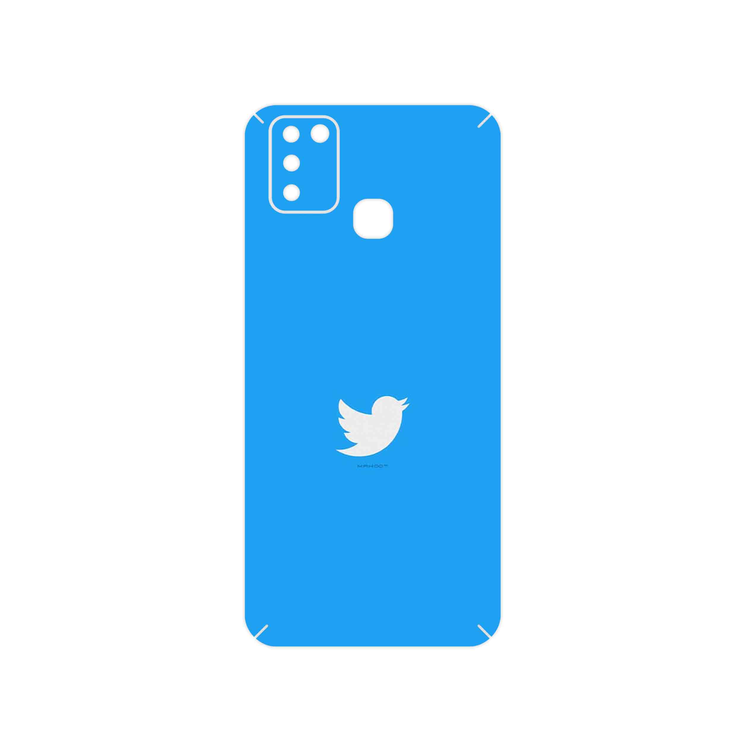 برچسب پوششی ماهوت مدل Tweeter مناسب برای گوشی موبایل اینفینیکس Smart 6 X657B