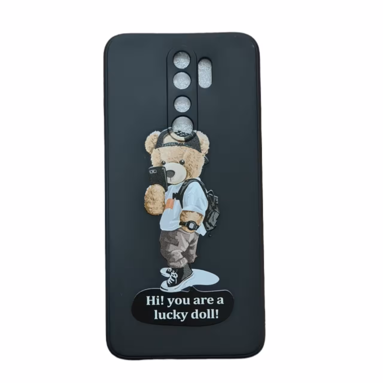 کاور مدل IMD طرح خرس کد 876 مناسب برای گوشی موبایل شیائومی Redmi Note 8 Pro