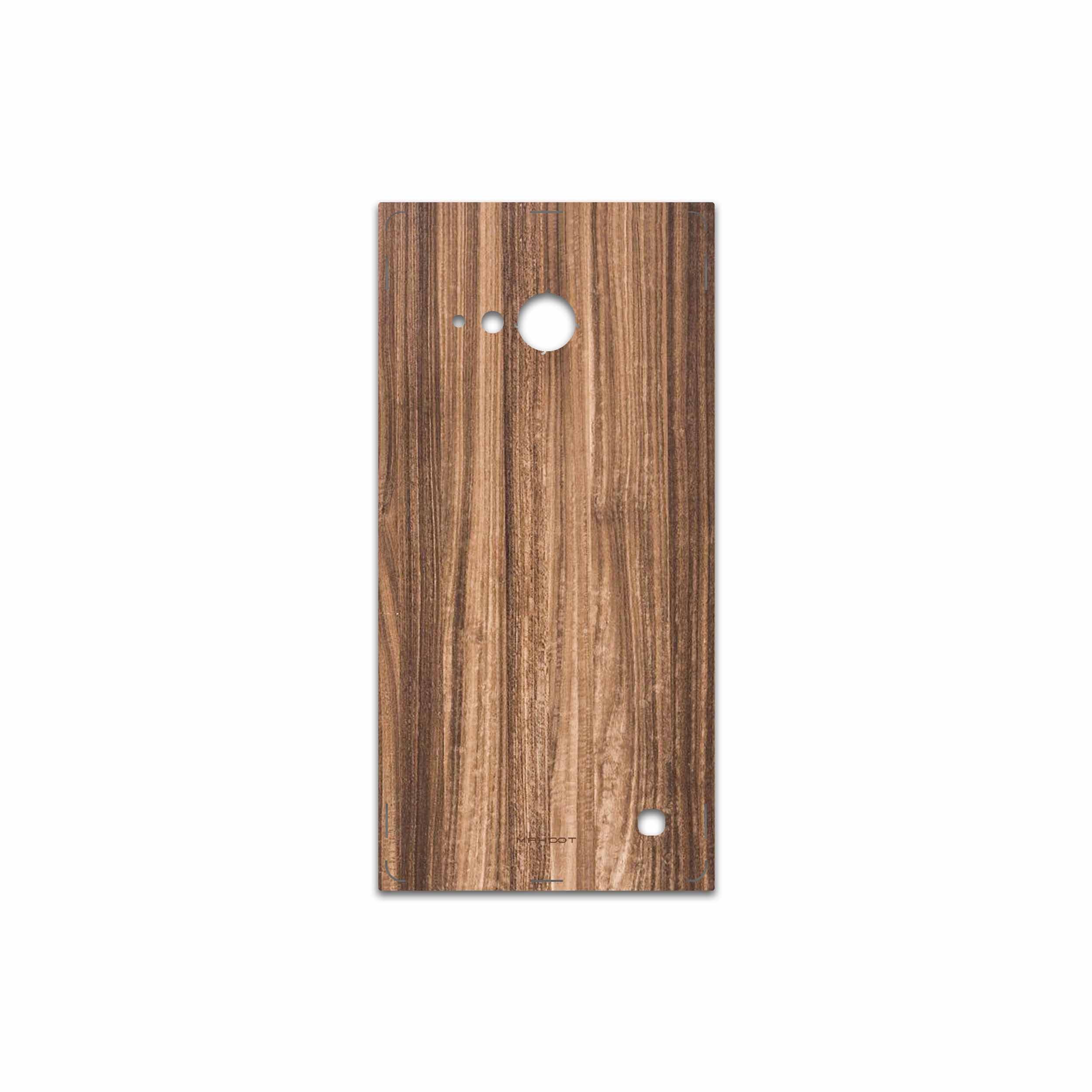 برچسب پوششی ماهوت مدل Light Walnut Wood مناسب برای گوشی موبایل نوکیا Lumia 730