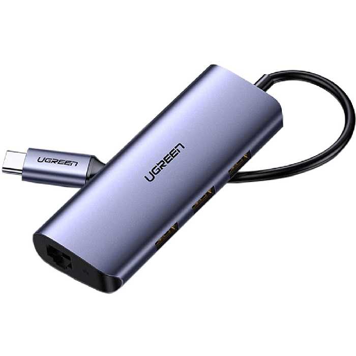 هاب تایپ سی 4 پورت یوگرین CM252 60718