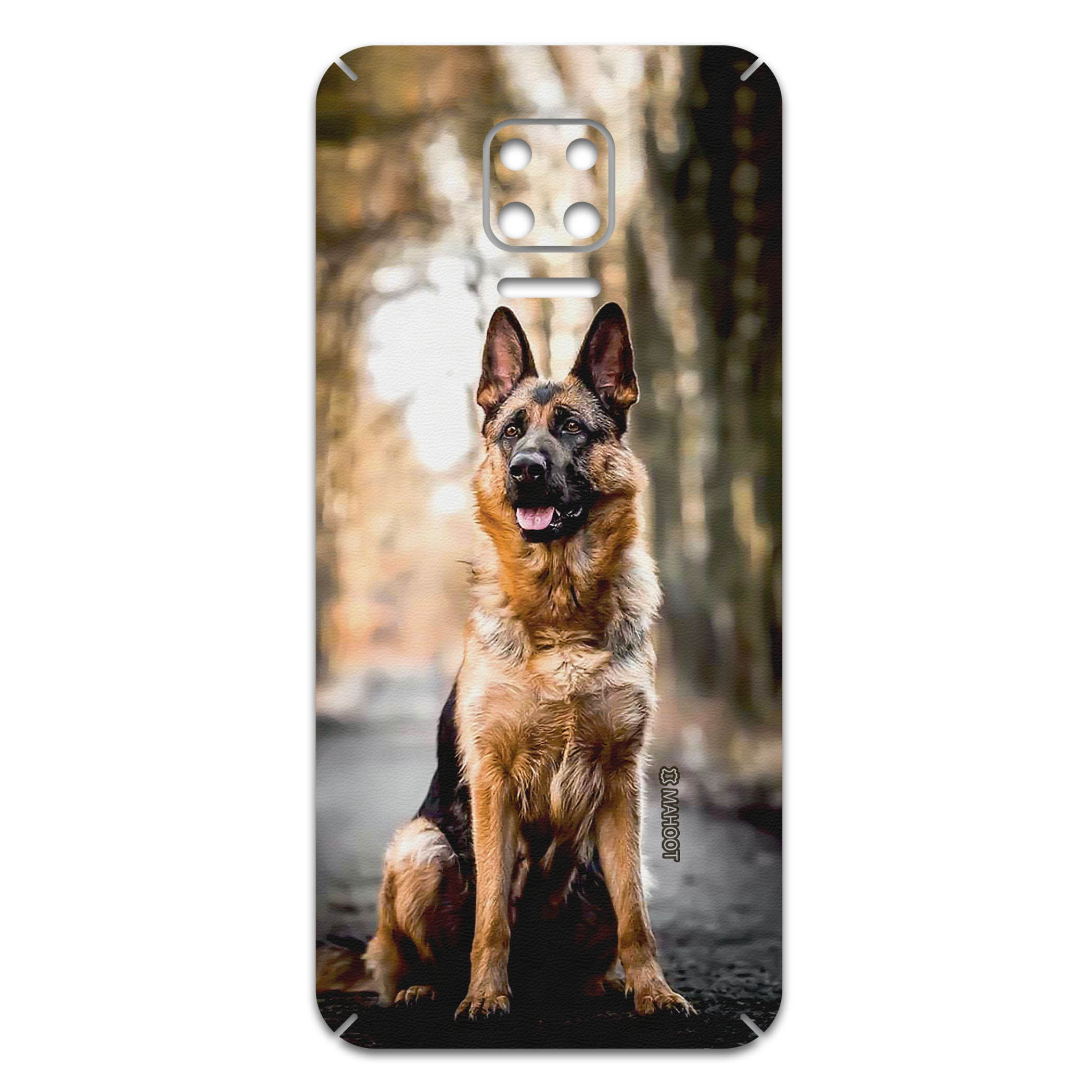 برچسب پوششی ماهوت مدل Dog-1 مناسب برای گوشی موبایل شیائومی Redmi Note 9S