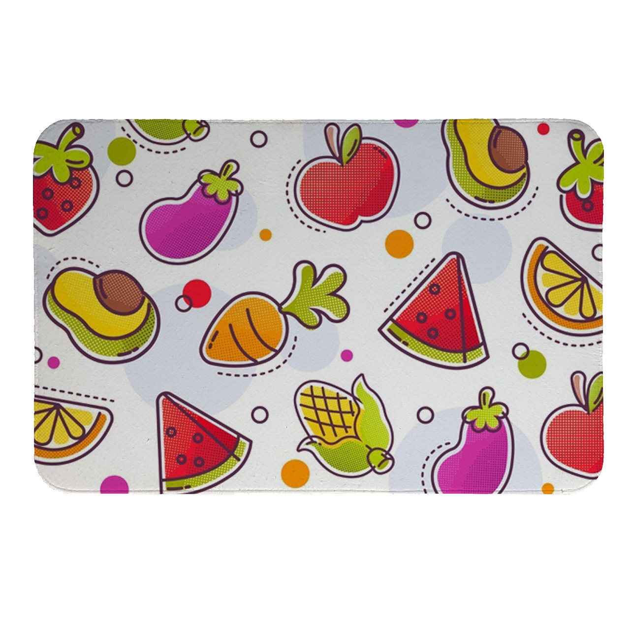 زیرقابلمه ای طرح میوه کد 8078