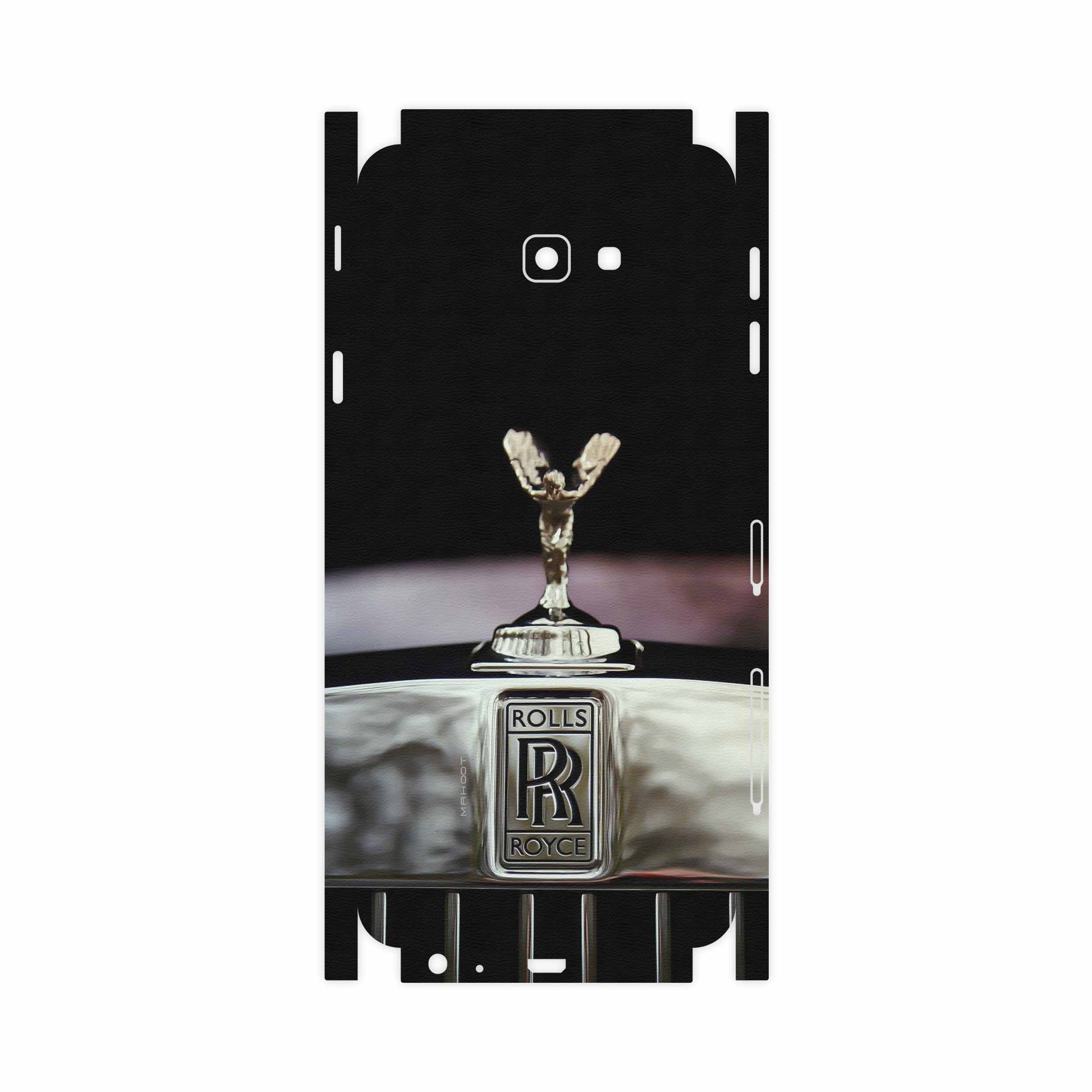 برچسب پوششی ماهوت مدل Rolls-Royce Motor-FullSkin مناسب برای گوشی موبایل سامسونگ Galaxy J4 Plus