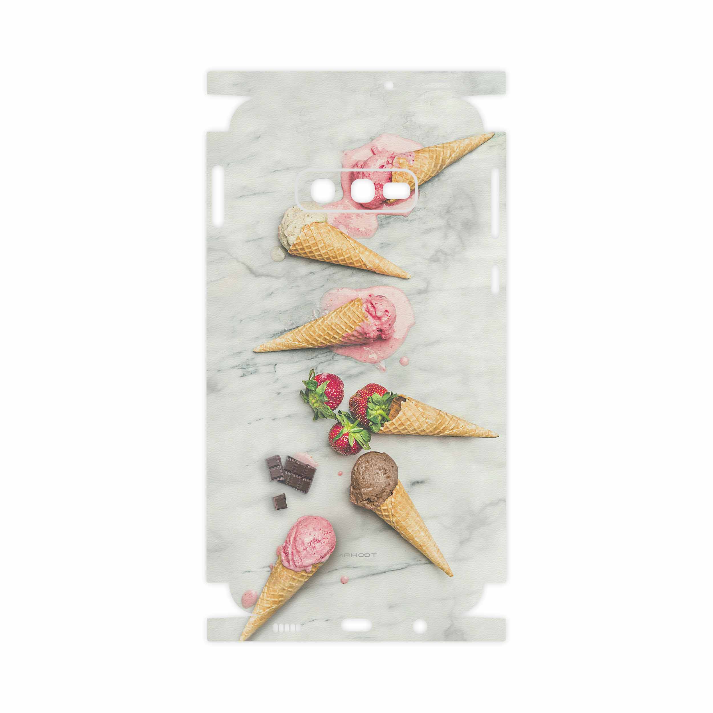 برچسب پوششی ماهوت مدل Funnel ice cream-FullSkin مناسب برای گوشی موبایل سامسونگ Galaxy S10e