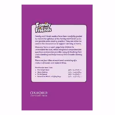 کتاب Family And Friends 5 The Jungle Book اثر Rudyard Kipling انتشارات Oxford