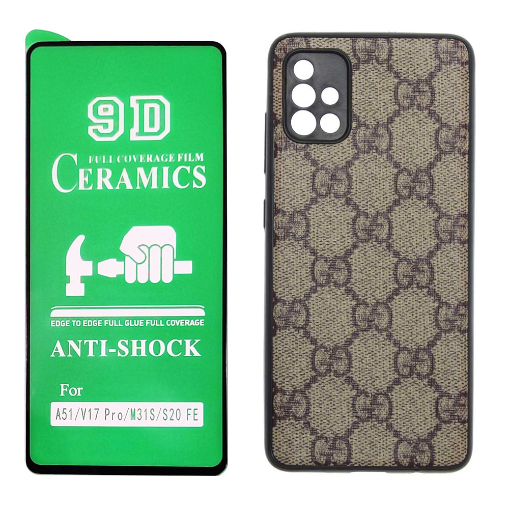  کاور مدل GC مناسب برای گوشی موبایل سامسونگ Galaxy A51 به همراه محافظ صفحه نمایش
