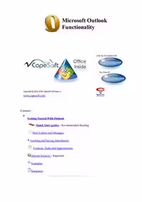خرید و دانلود نسخه کامل کتاب Microsoft Outlook Functionality