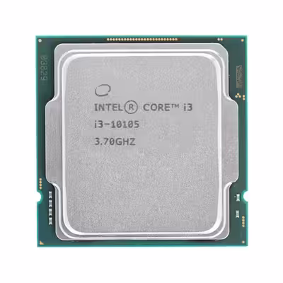 پردازنده مرکزی اینتل سری Comet Lake مدل Core i3-10105  تری